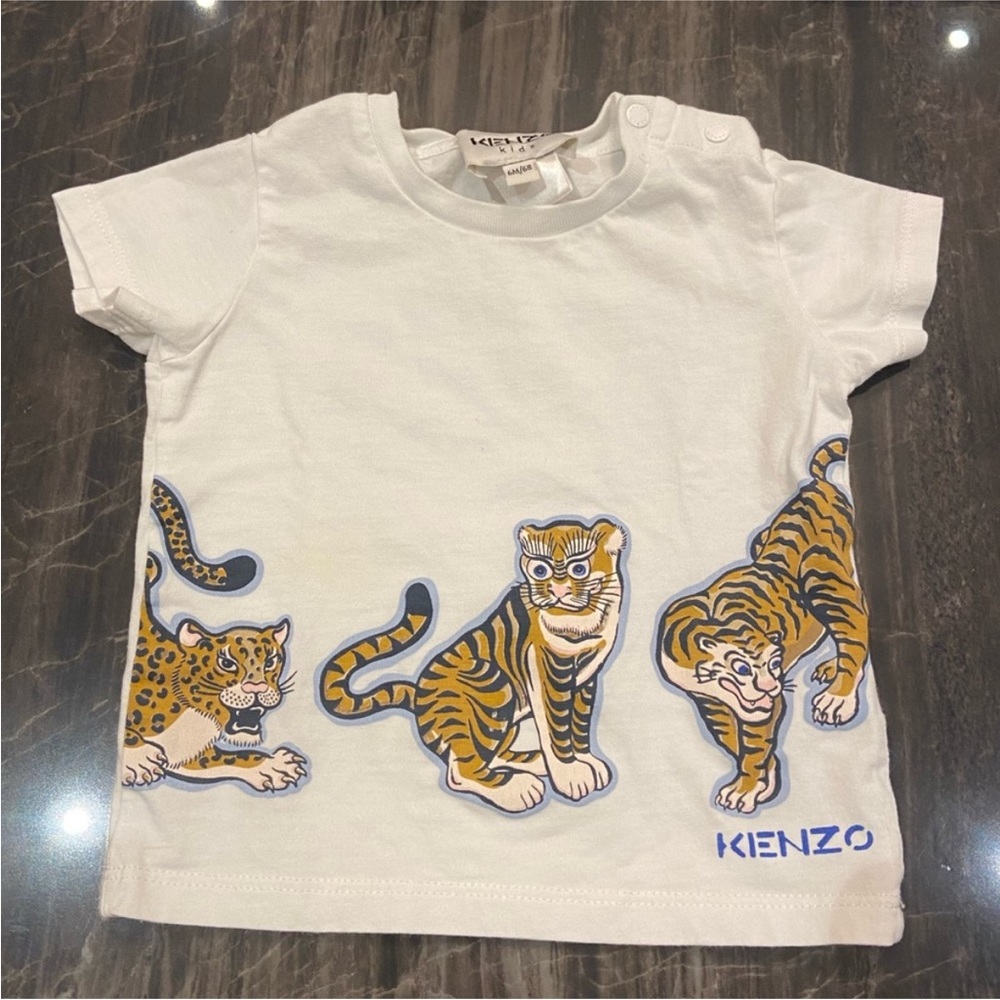 Kenzo Kids baby tiger shirt